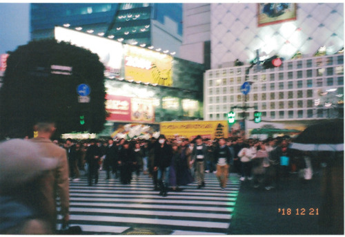 sammiewei - shibuya crossing | December 2018