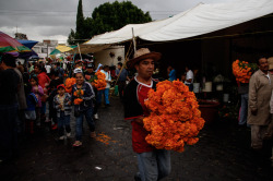 airbag-evhoe:  Puebla City, México, November 2013 Like it is a tradition, each 1rst and 2nd of November it is celebrated the traditional Día de Muertos (Day of Dead), celebration that has its roots in the pre-hispanic culture. Nowadays the celebration