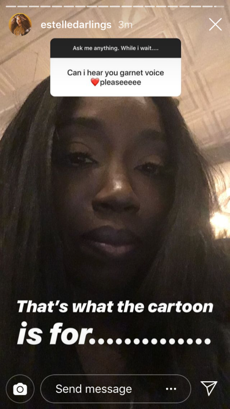 lapislazulis:  this is from estelles ig story and it’s so fucking funny to me 