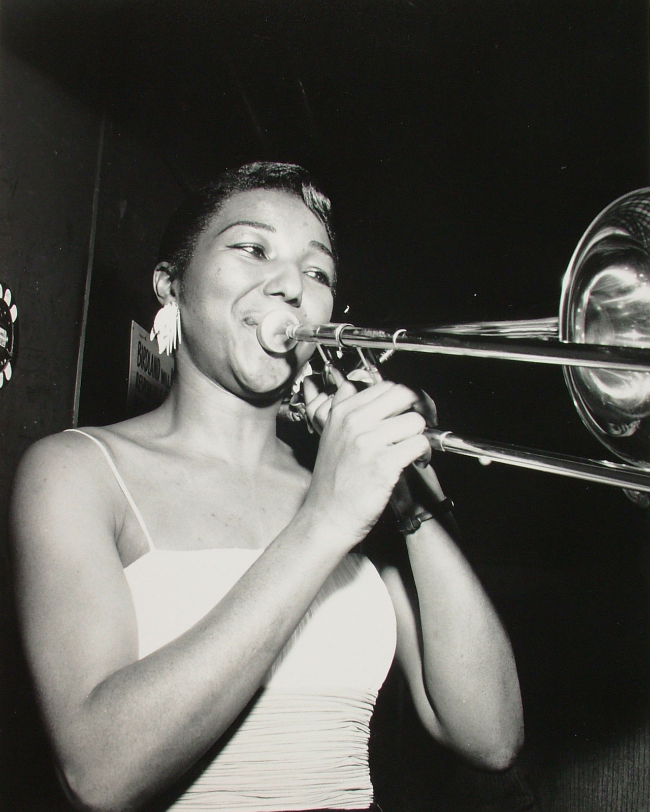 women-in-music:
“ Melba Liston (January 13, 1926 – April 23, 1999).
American trombone, composer, musical arranger; born in Kansas City, Missouri. After playing in youth bands and studying with Alma Hightower and others, she joined the big band led by...