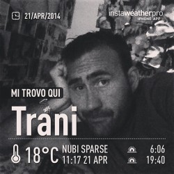 #instaweather #instaweatherpro #weather #wx #sky #outdoors #nature #world #love #beautiful #instagood #fun #cool #life #nice #trani #italia #day #spring #rain #it