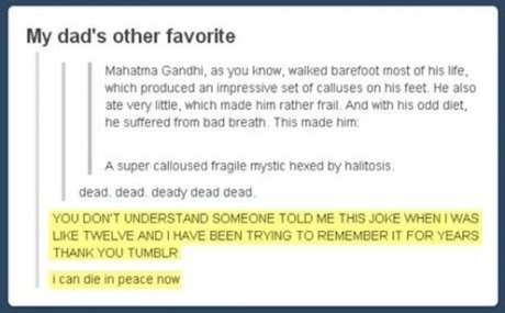 Who says tumblr doesn’t serve a useful purpose?