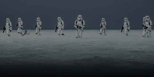 knighvtsofren: Deathtroopers &amp; Stormtroopers in Rogue One.