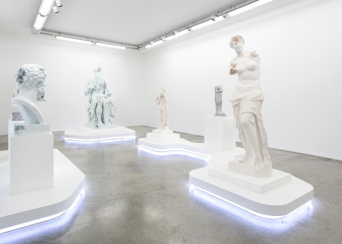 artruby: Daniel Arsham, Paris, 3020, on view at Perrotin Paris.