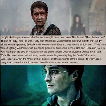 People like to speculate on what the series might have been like if Neville was “The Chosen On