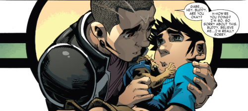 felipesmithart: evie-a:  All-New Ghost Rider #9  All-New Ghost Rider, Robbie Reyes and his little Br