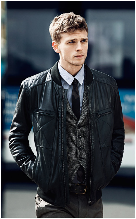 malemodelscene:  Benjamin Eidem for BOSS Orange Fall Winter 2013.14  