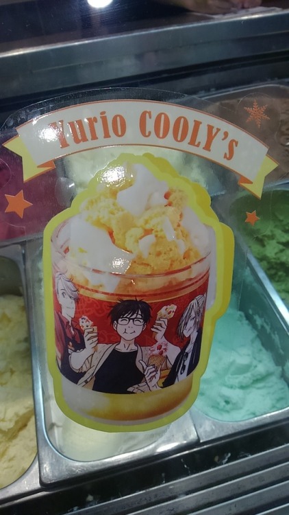 lucycamui:  Yuri!!! on ICE x Cold Stone