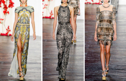 Sex fashion-runways:    Naeem Khan at New York pictures