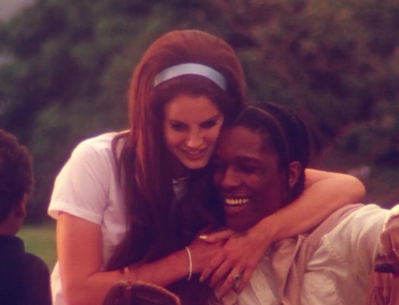 heavens-baby:  Lana Del Rey x ASAP Rocky, National Anthem, screenshots