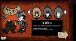 olibathore:  THE SQUAAAAAD in Don’t Starve. I had so much fun with this. fade-lobster helped me with Henryk’s icon cuz I could not fuckin do it. 