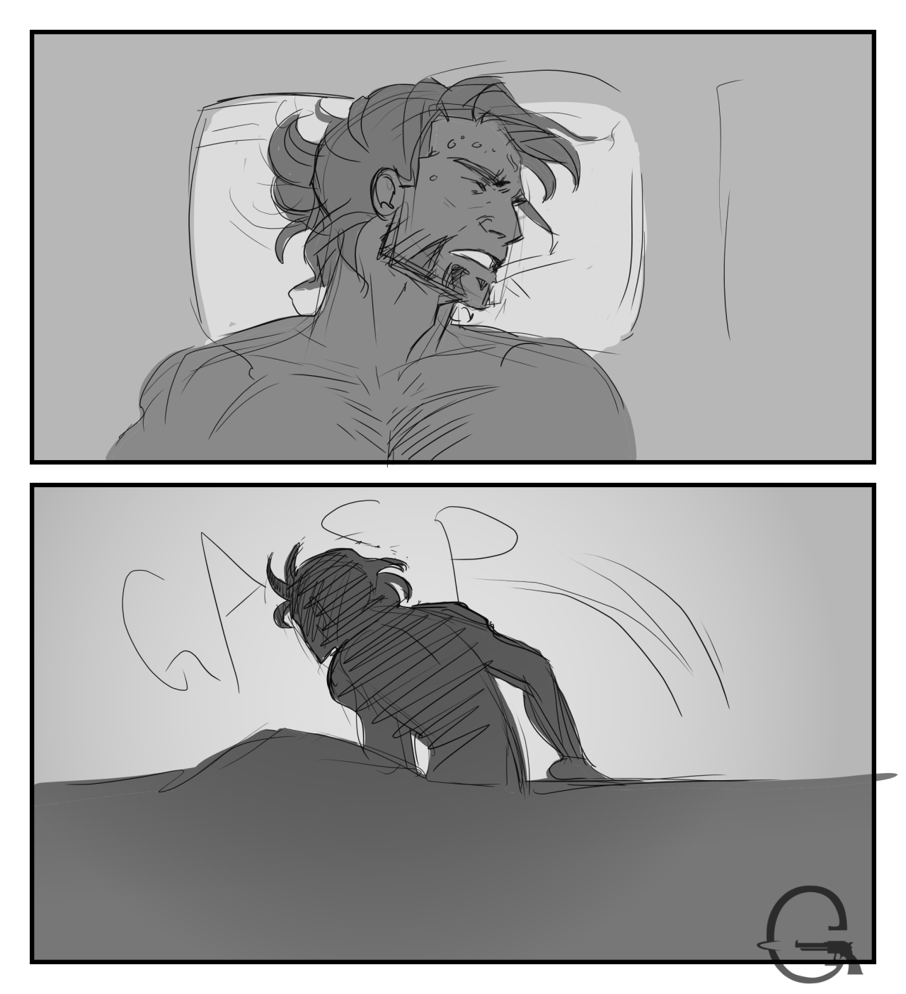 gunnslaughter: Dont fucking kid yourself, I’m just drawing back my fist before