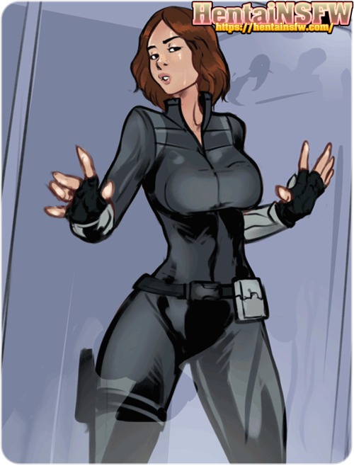 SFW oppai hentai big tits superhero cartoon art of Marvels Comics Agents of S.H.I.E.L.D. Daisy Johns