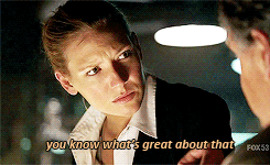 lokispants:  → one gifset per episode of Fringe - 1x01 “I’m sorry that I can’t offer you a less dangerous solution” 