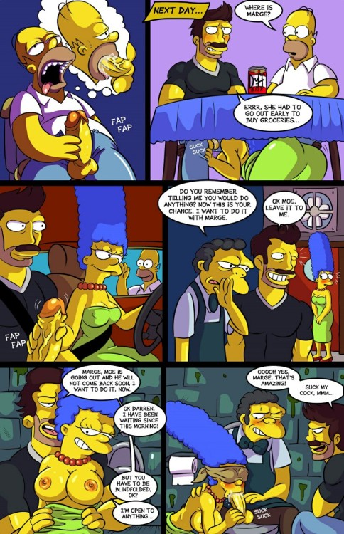 XXX all-porn-king:  Simpsons Porn Comic - Part photo