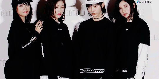 mochichan00: Press conference for 48G new fashion brand UNEEDNOW
