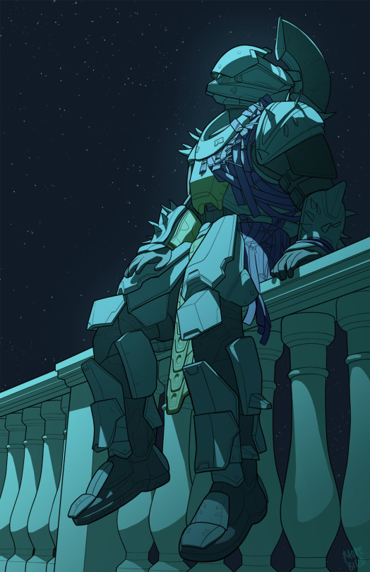 This one is for the upcoming 2021 Destiny Community Fanart Calendar organized by cfanprojects