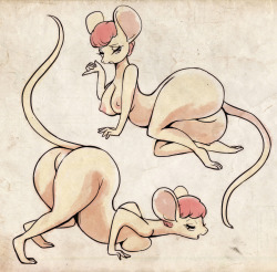  Tezuka style mouse - by melonleaf  