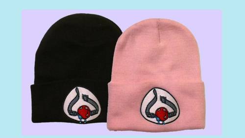 ⛓Gag Ball Beanie⛓ AVAILABLE NOW! Comes in Black &amp; BB Pink. One size fits most Available at l