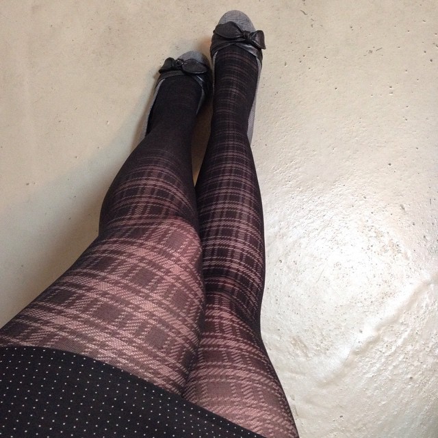 hoseb4bros:  #Plaid &amp; #polkadots for day 79 of my #100in100 #fashion challenge.