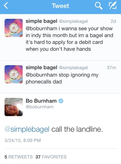 iswearimnotnaked: ben-c: iswearimnotnaked: i think bo burnham is my sugar daddy ok but did he delive