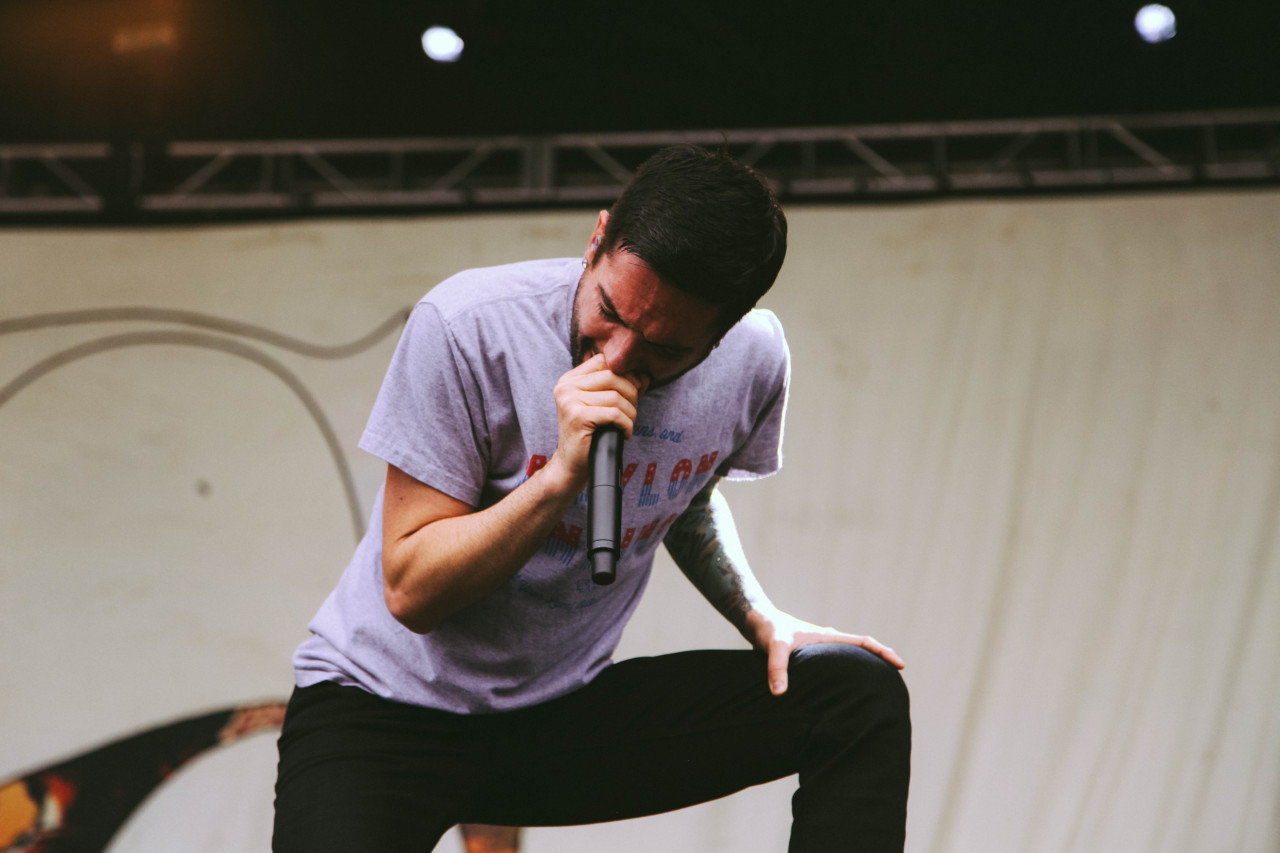 demicambridgephoto:  Jeremy of A Day To Remember live in Brisbane, Australia @ Soundwave