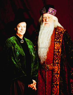 hermicnegrvnger:  “I always think Prof McGonagall was madly in love with him anyway.” - Dame Maggie Smith 