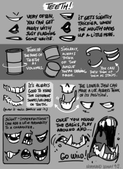 grizandnorm:  Tuesday Tips - TEETH!Always