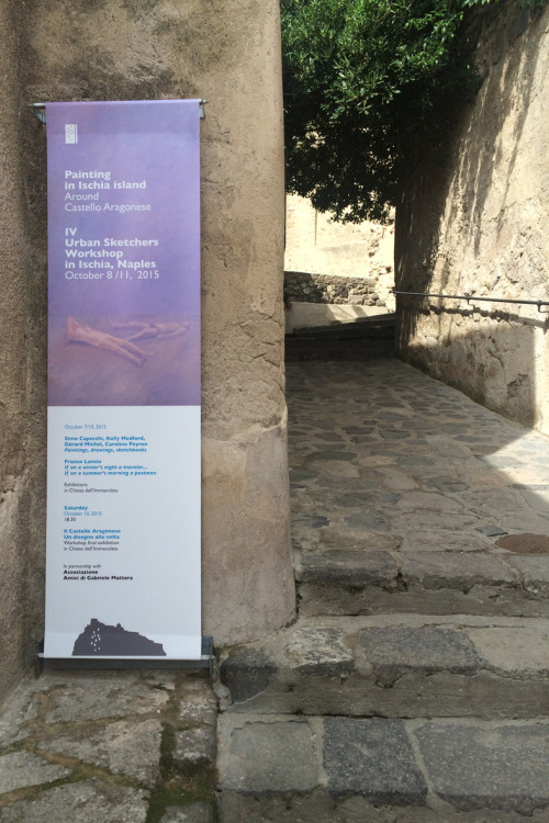 Dopo Tre Edizioni Ambientate Nel Cuore Di Napoli, Il Workshop Degli Urban Sketchers Approdato Ad Ischia,