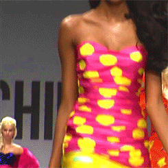 howtobeafuckinglady:  Moschino Spring/Summer 2015 #Maria Borges  #Riley Montana  #Cindy Bruna #Leomie Anderson #Leila Nda  