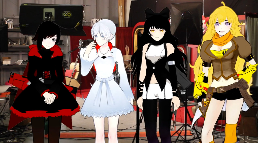 Today’s Queer Headcanon of the Day is: Ruby Rose is panromantic, Weiss Schnee is a lesbian trans girl, Blake Belladonna is bisexual, and Yang Xiao Long is a lesbian.