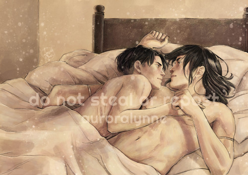 Ereri - “Forever” by Aurora LynneHello everyone! This piece was inspired by the fic “Magpie”, from t