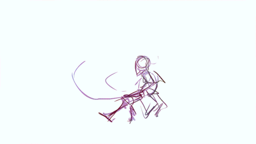 just felt like animating some scribbly attack on titan
