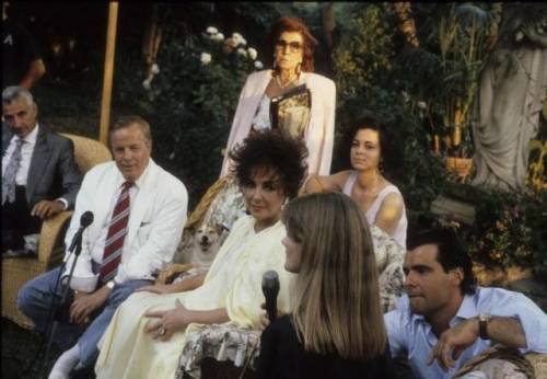 Elizabeth Taylor and Franco Zeffirelli