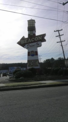 misskitcat:  The Beacon Drive In, Spartanburg,