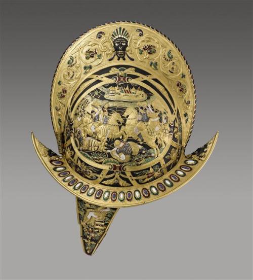 icibrennus:Morion (helmet) of king Charles IX of France, ca. 1555-60, Louvre