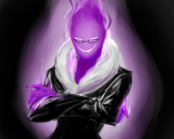 leegumjung:  20min doodle underfell grillby