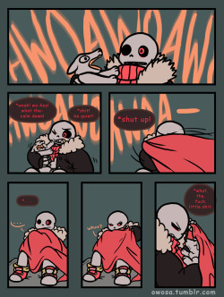 owosa:  Kitty!Sans and Pupyrus 2.-The origin