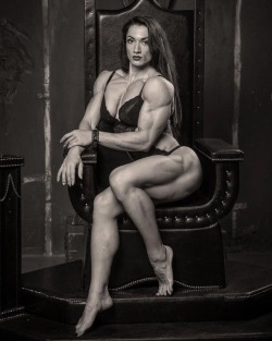 dominantbride:  heavenslilbadboy:  Valentina Mishina    I’m glad I had you install this throne in my living room, hubby.  It helps reinforce your lowly station on my life.  It is also a comfortable place to sit while you worship at my temple.  Now bring