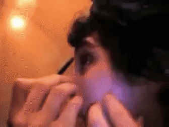Gerard and his makeup:)