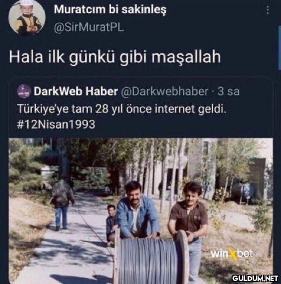 Muratcım bi sakinleş...