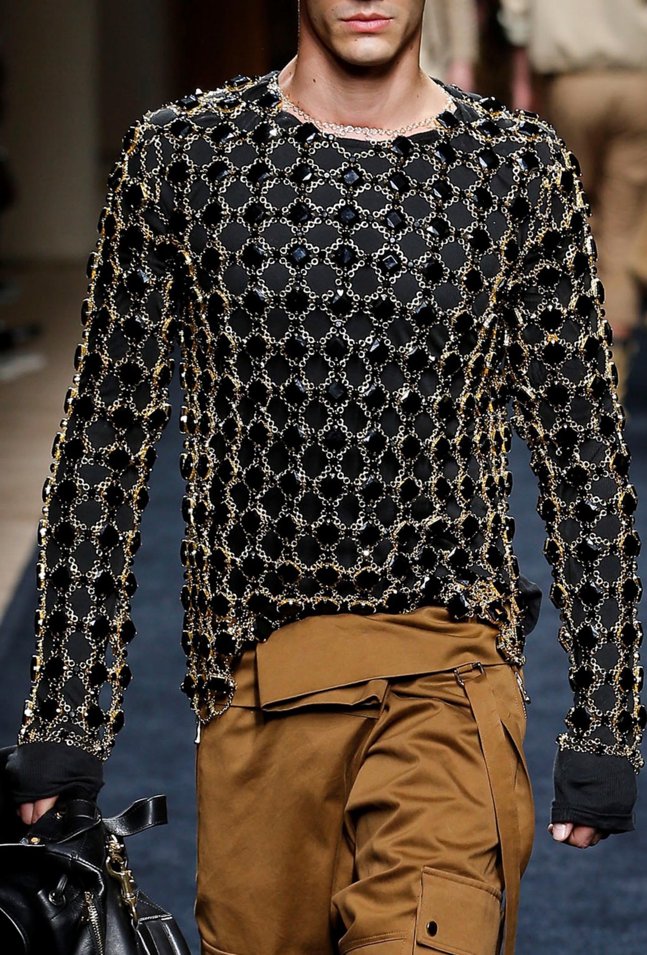 monsieurcouture:  monsieurcouture:  Balmain S/S 2016 Menswear Paris Fashion Week