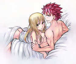 leons-7:  The next NSFW-art with NaLu. But it’s plain. To be continued, hehe ~ 