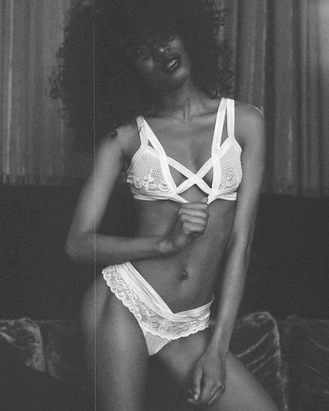 My favorite #35mm shot of @afro.vogue. See her full @playboy set that is live now.