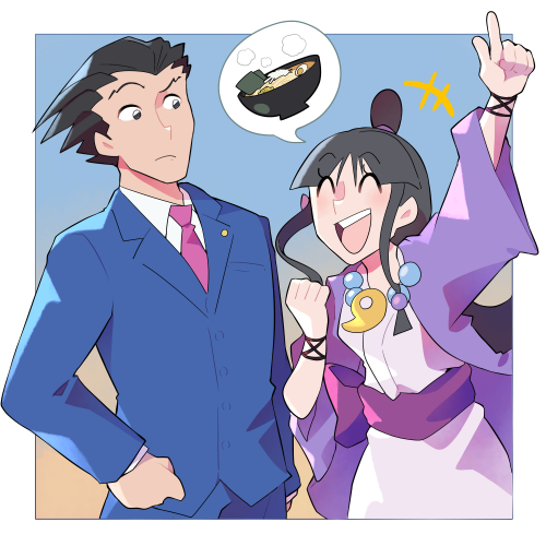 I love Ace Attorney series!✨