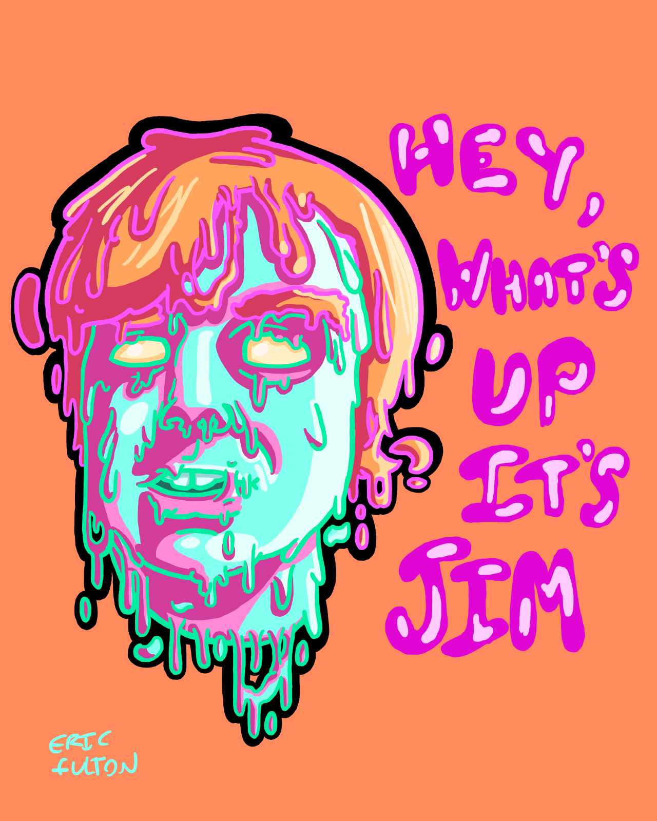ericfulton-fetusfarms:  I drew the best movie critic on youtube, @jimforce. I hope