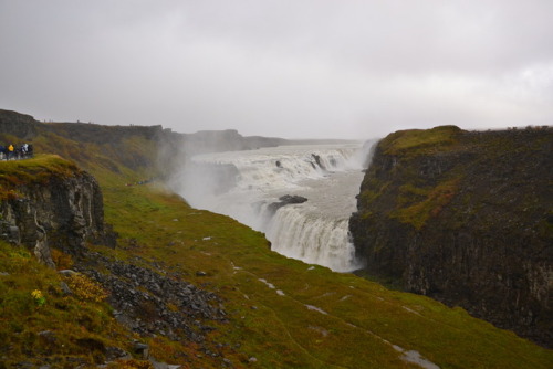 Water is everywhere!  Thorsteins Grove & Gulfoss, Iceland