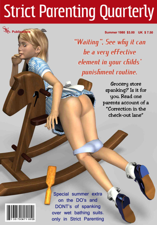 I think my parents read this magazine, at least the spanking features!