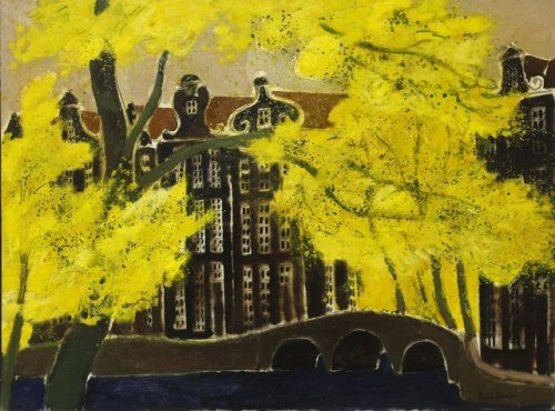 expliquemoilartcontemporain: Amsterdam, 1967, Andre Brasilier. Andre Brasilier (French, 1929)