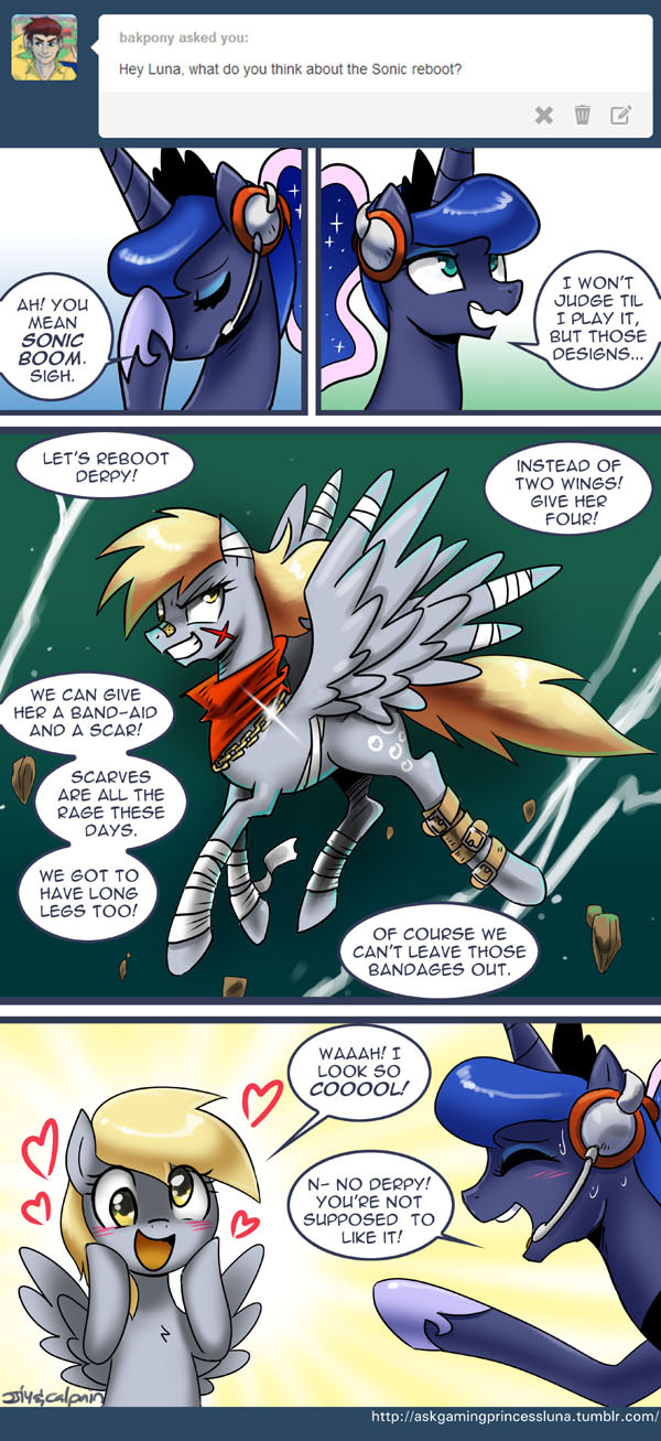 askgamingprincessluna:  Ask Gaming Princess Luna 005&ldquo;I should have given